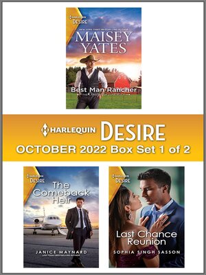 cover image of Harlequin Desire: October 2022 Box Set 1 of 2